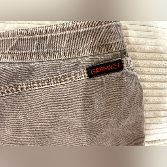 Gramicci Womens Shorts Size M Brown Hiking Outdoor Adjustable Belt Casual - Picture 3 of 4